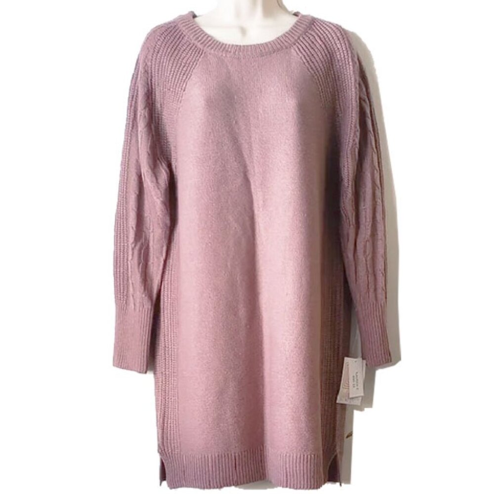 NWT LuLaRoe Lauren Sweaterdress S Mauve Sweater Dress